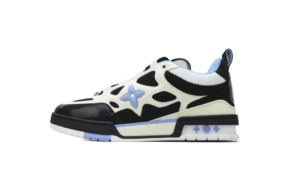 Louis Vuitton Skate Sneaker Blue Black White