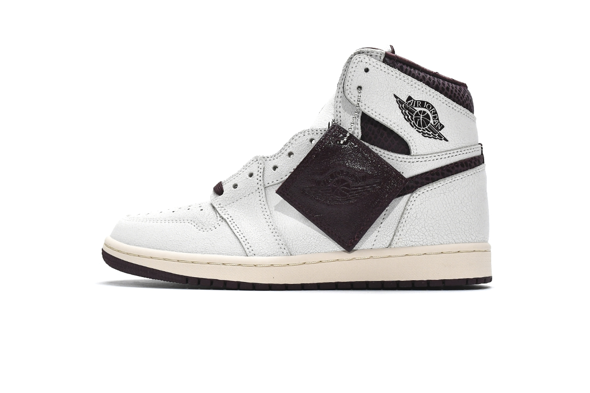 Air Jordan 1 High OG Grey Brown Snake Pattern DO7097-100