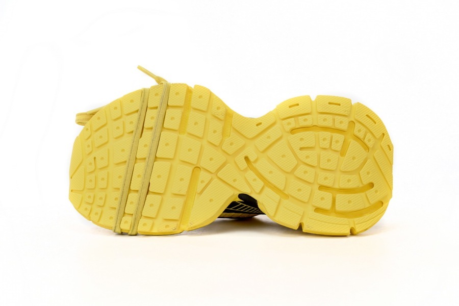 Balenciaga 3XL Sneaker Black Yellow 734733 W3XL2 7010