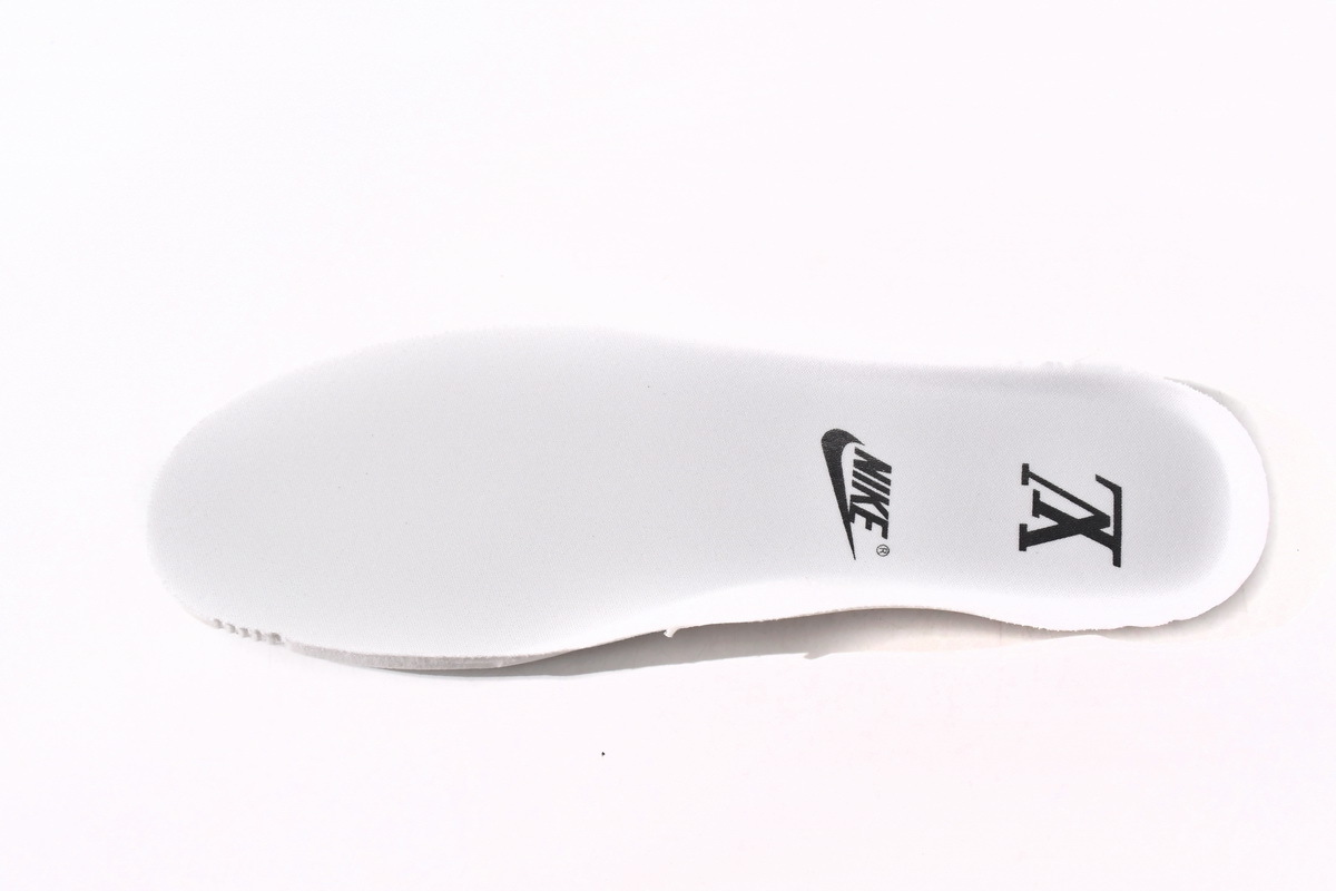 Louis Vuitton Nike Air Force 1 Low By Virgil Abloh White Red