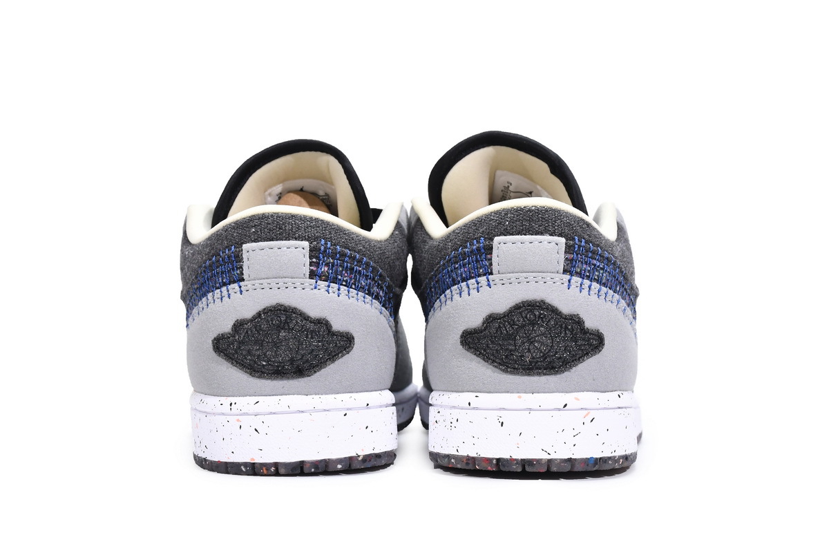Jordan 1 Low SE Crater Black Grey DM4657-001