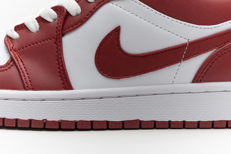 Jordan 1 Low Gym Red White 553558-611