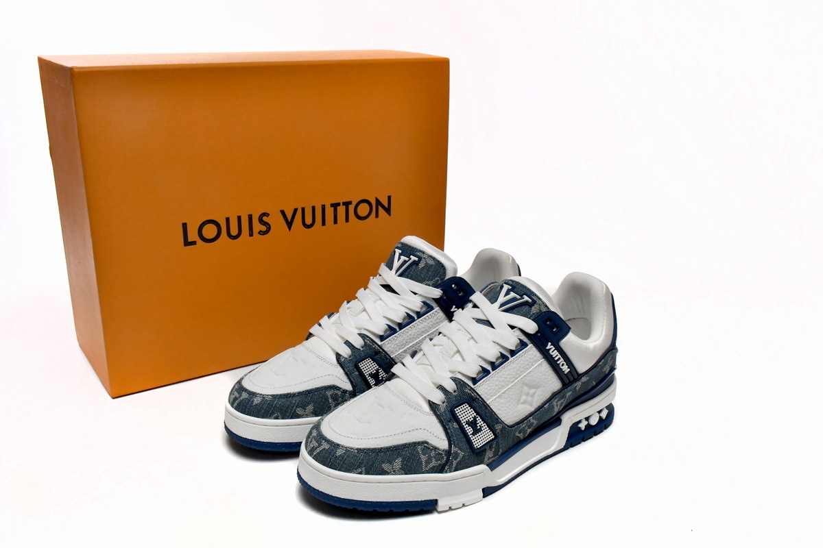 Louis Vuitton Trainer Cowboy Blue FD0291