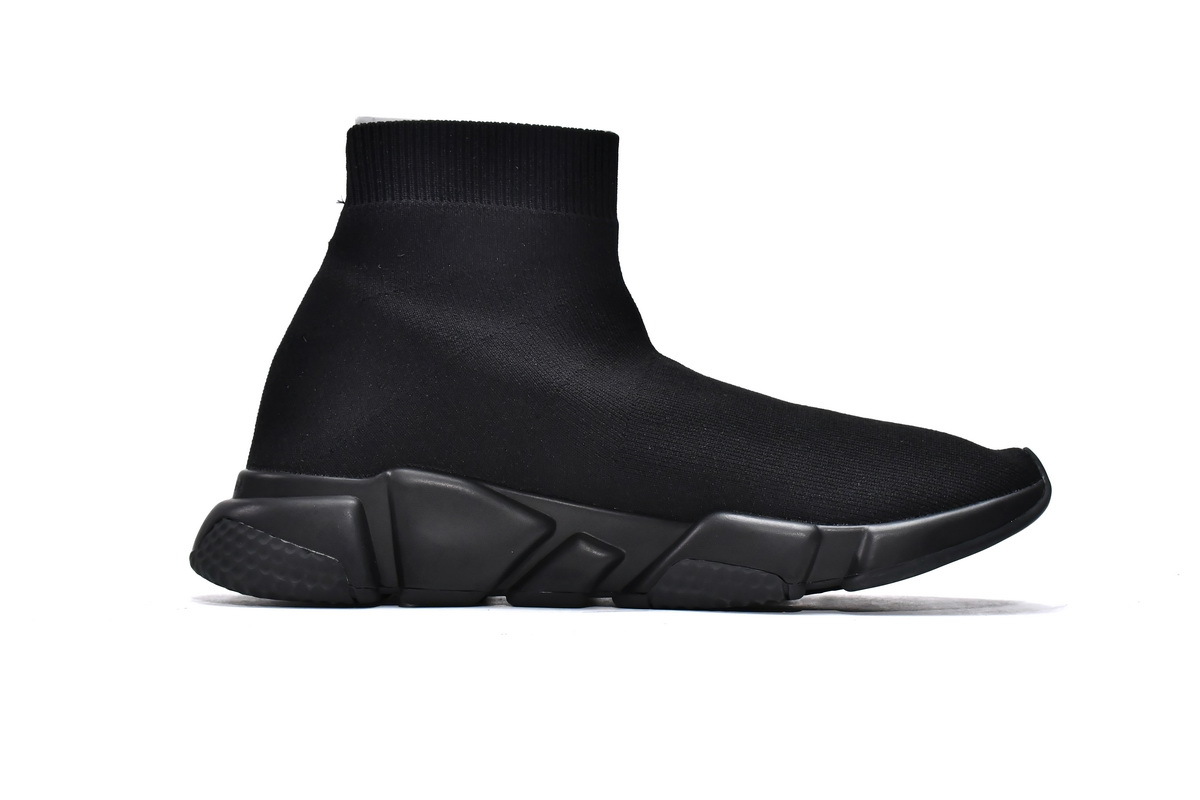 Balenciaga Speed Graffiti Knit High Top Sock Sneakers