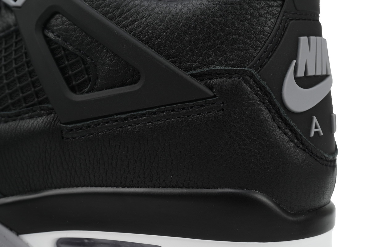 Air Jordan 4 Bred Reimagined Black Red Sneaker FV5029-006