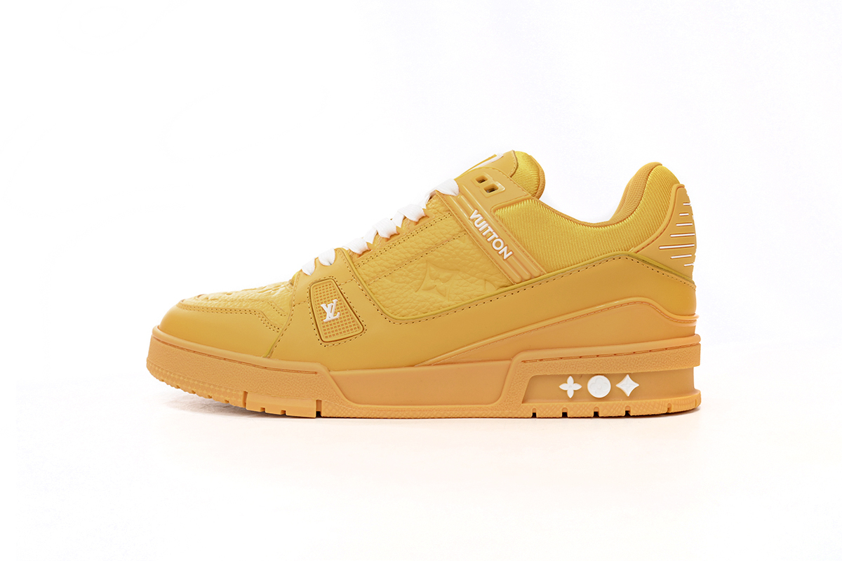 Louis Vuitton Trainer All Yellow Embossing 1AARG0