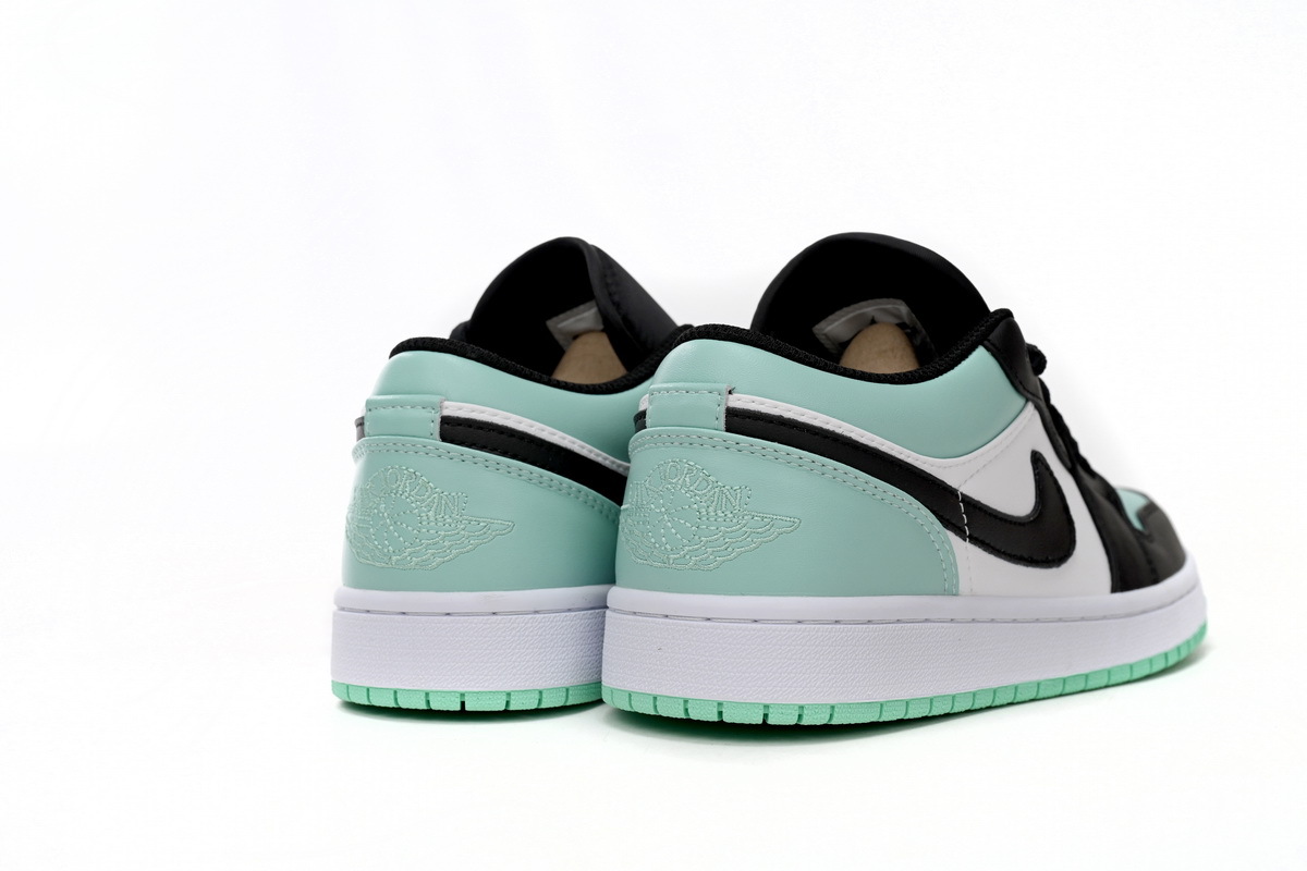 Jordan 1 Low Emerald Toe 553558-117