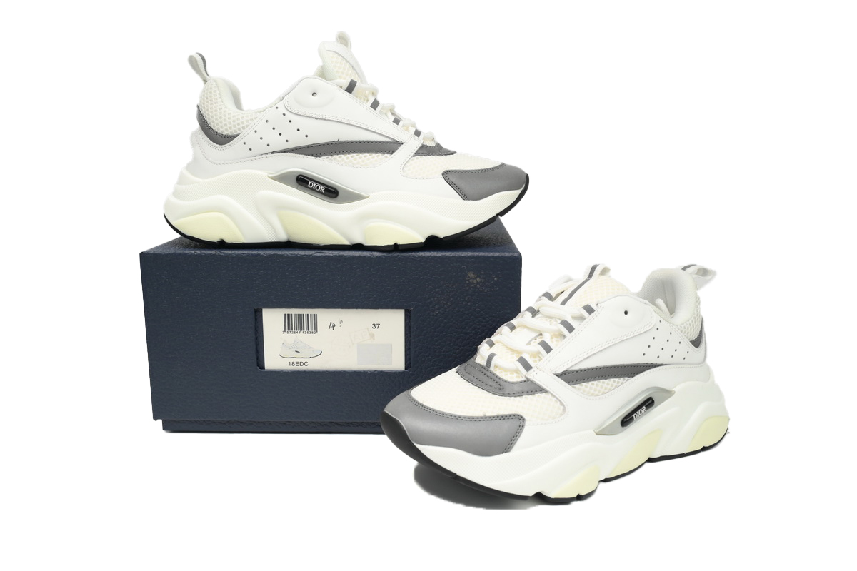 Dior B22 Triple White Silver 3SN231YJG_H000