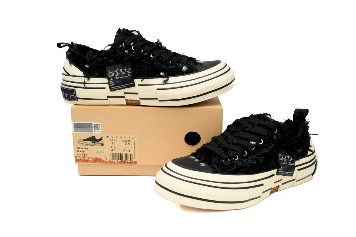 F23X16B XVESSELGOP Lows Black Sequins