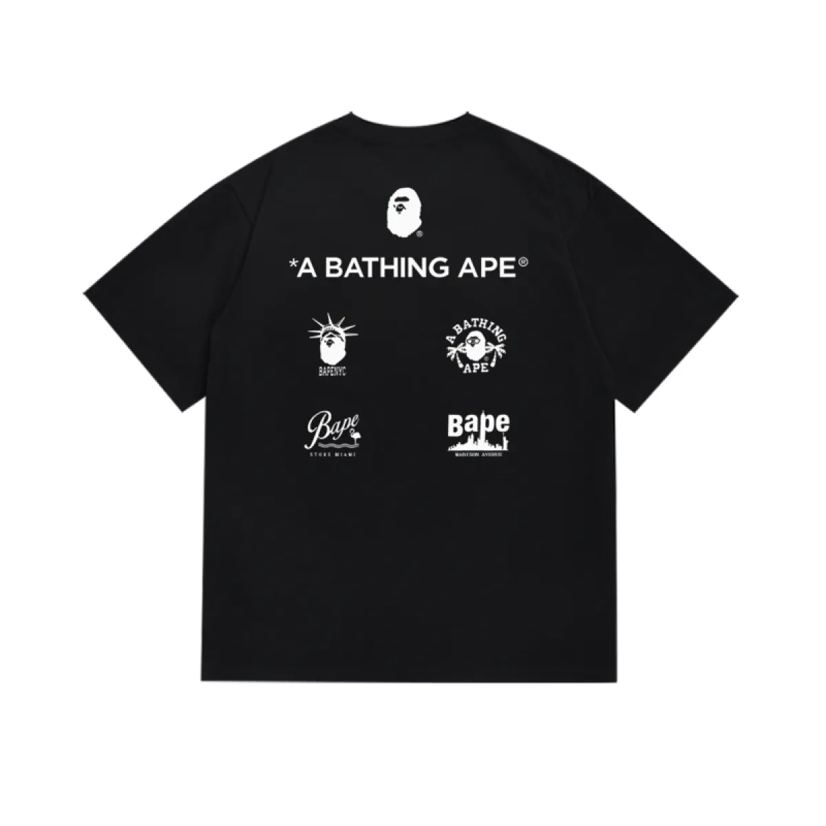 BAPE T-shirt White/Black 141