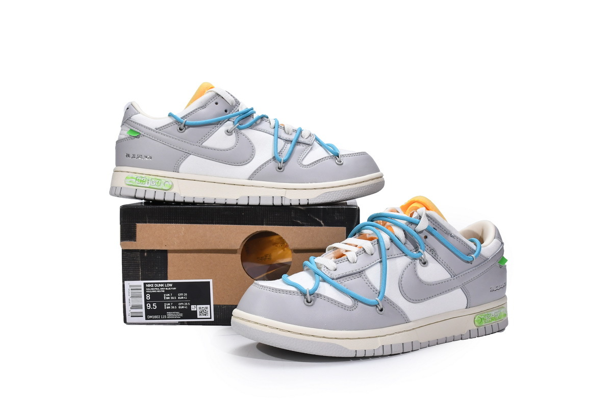OFF WHITE x Nike Dunk SB Low The 50 NO.2 DM1602-115