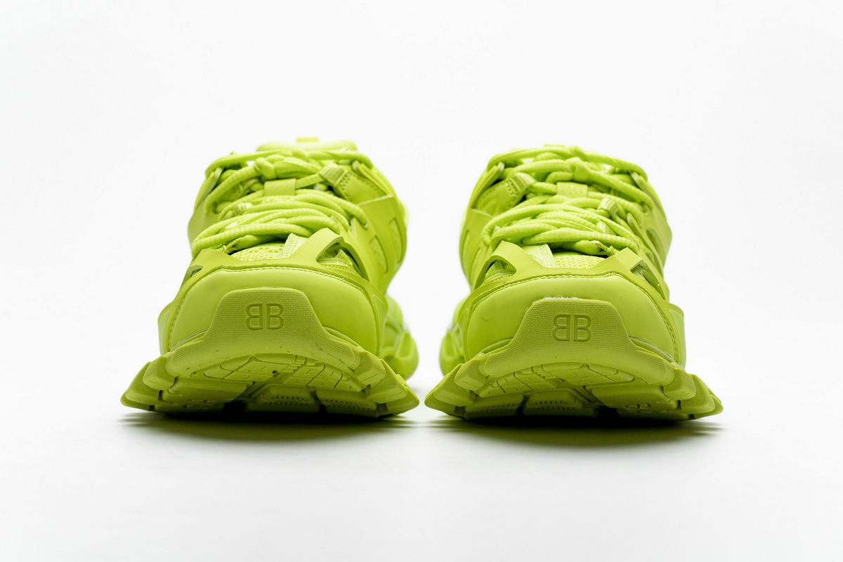 Balenciaga Track Tess S Fluorescent Yellow LED Light 542436 W1GB7 2014