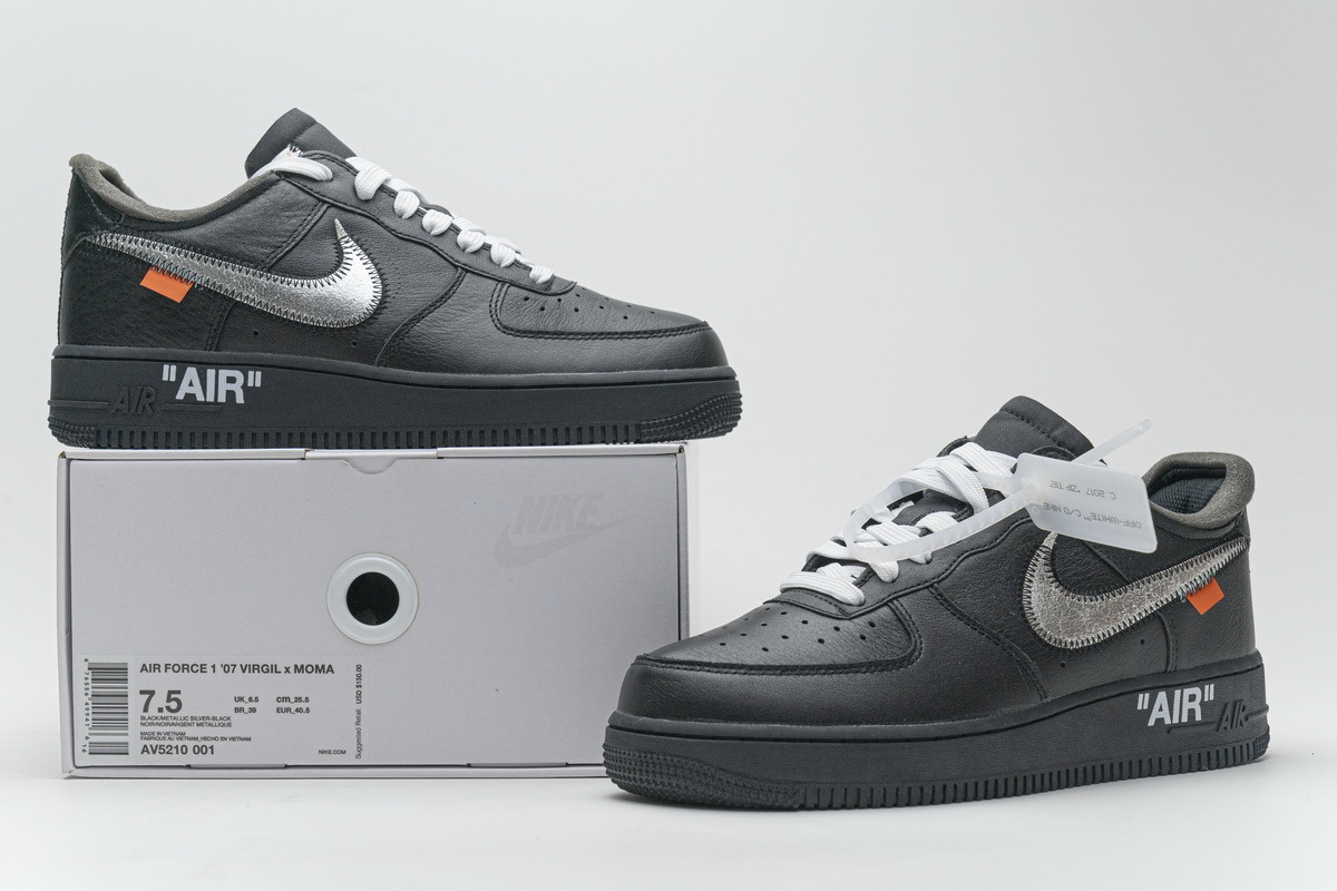 OFF White X Air Force 1 Low MOMA AV5210-001