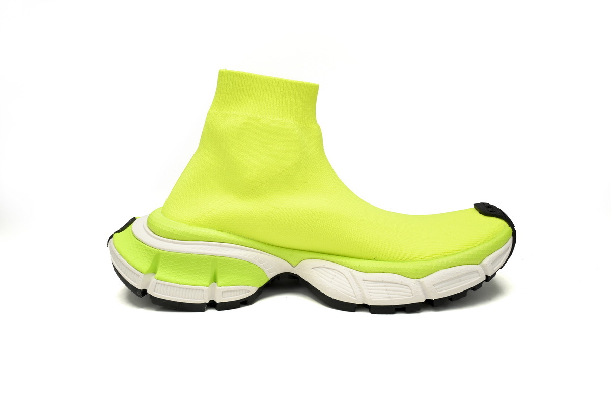 Balenciaga 3xl Sock Triple Sneakers Fluorescent Green