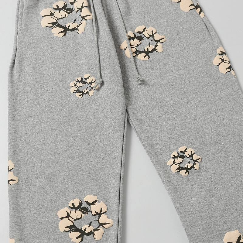 Denim Tears Cactus Tears Wreath Sweatpants Grey