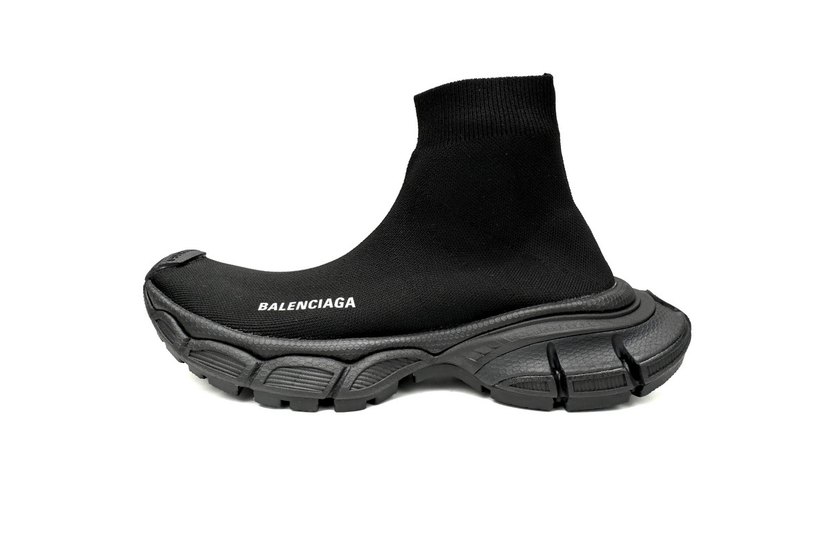 Balenciaga 3xl Sock Triple Sneakers Black