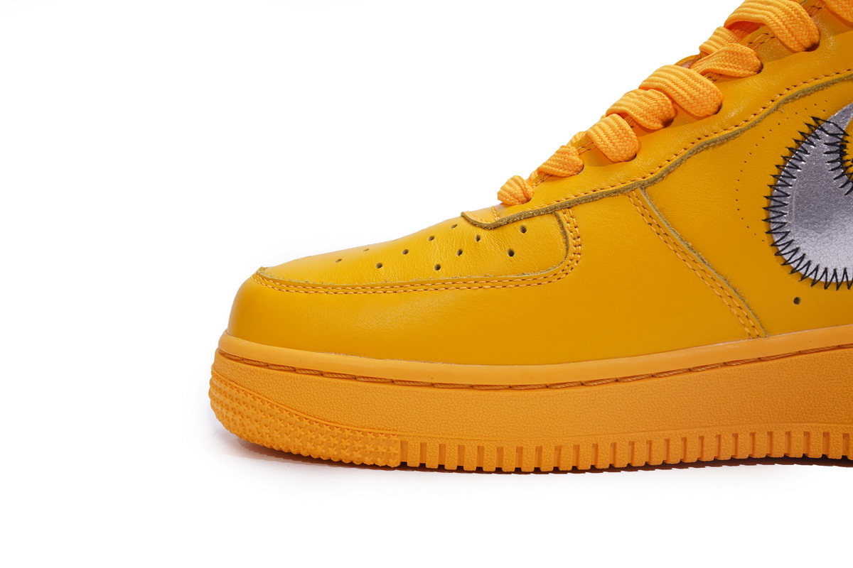 Off-White x Nike Air Force 1 Low University Gold DD1876-700