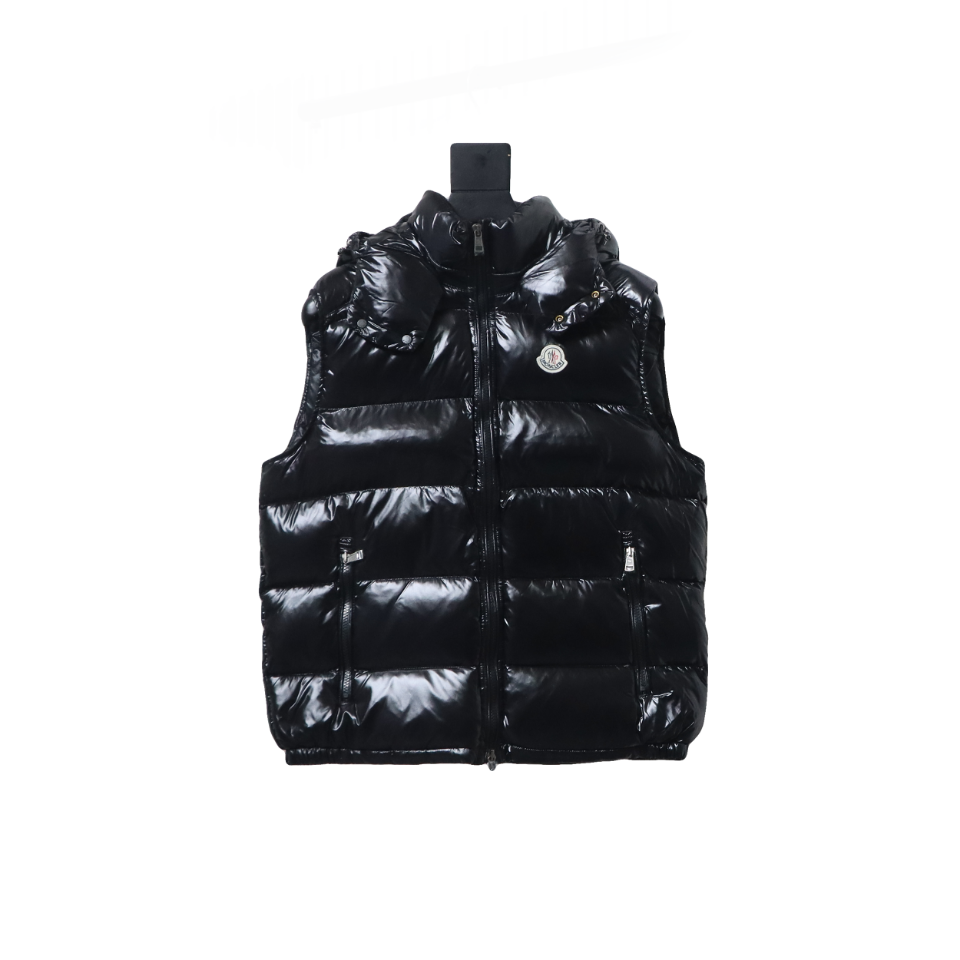 Moncler Down Vest Black