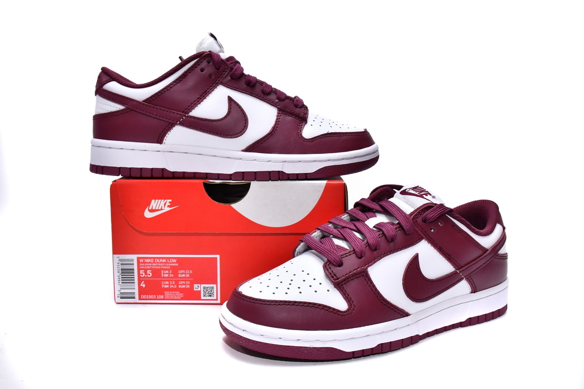Nike Dunk Low Bordeaux DD1503-108