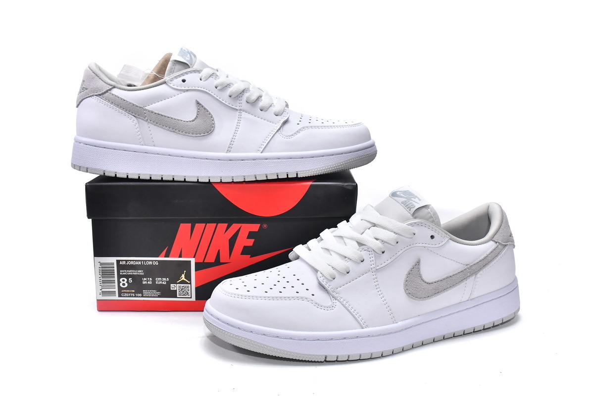 Air Jordan 1 Low OG Neutral Grey CZ0775-100