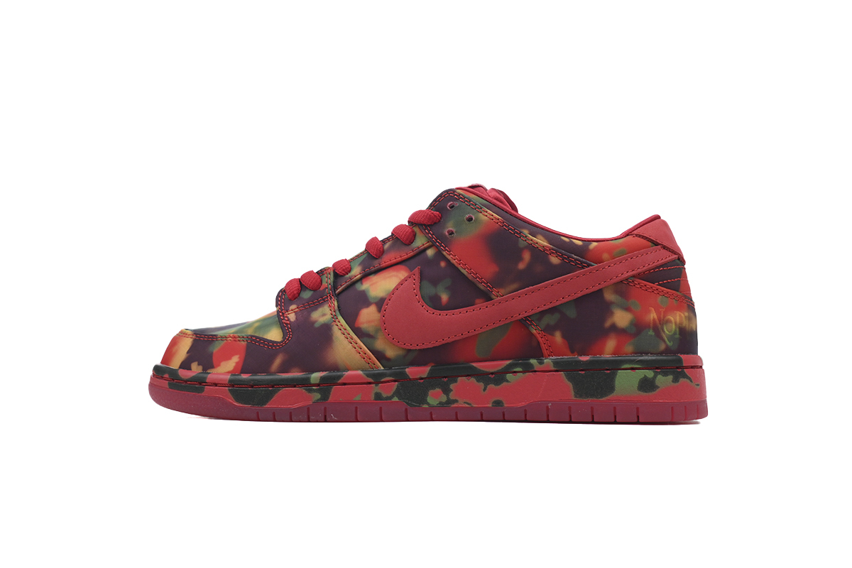 Nike SB Dunk Low The Wizard of Oz Poppy Field FZ1291-600