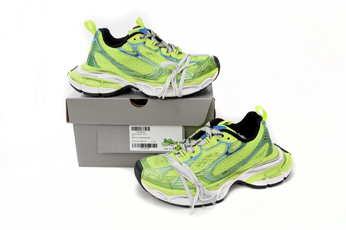 Balenciaga 3XL Sneaker in Green Grass 734731 W3XL6 7019
