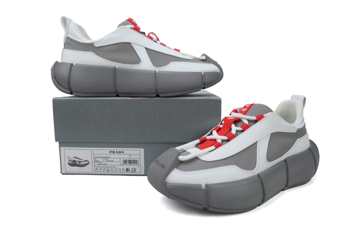 Prada Sneakers Grey White