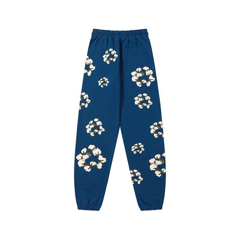 Denim Tears Cactus Tears Wreath Sweatpants Blue