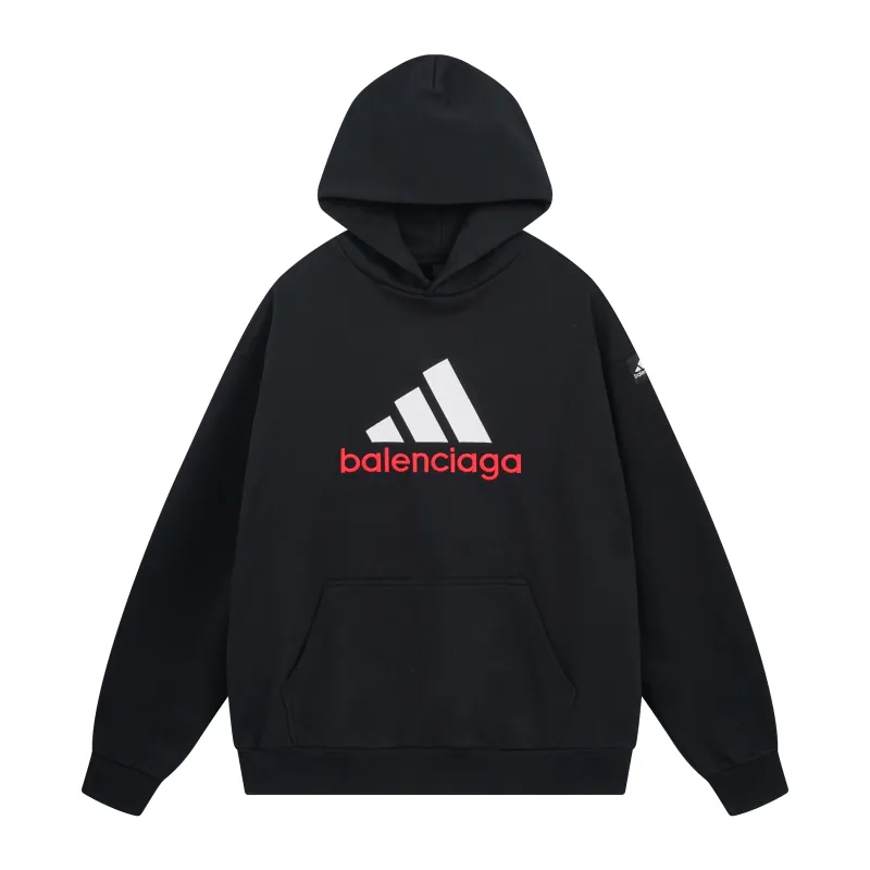 Balenciaga adidas Hoodie Black