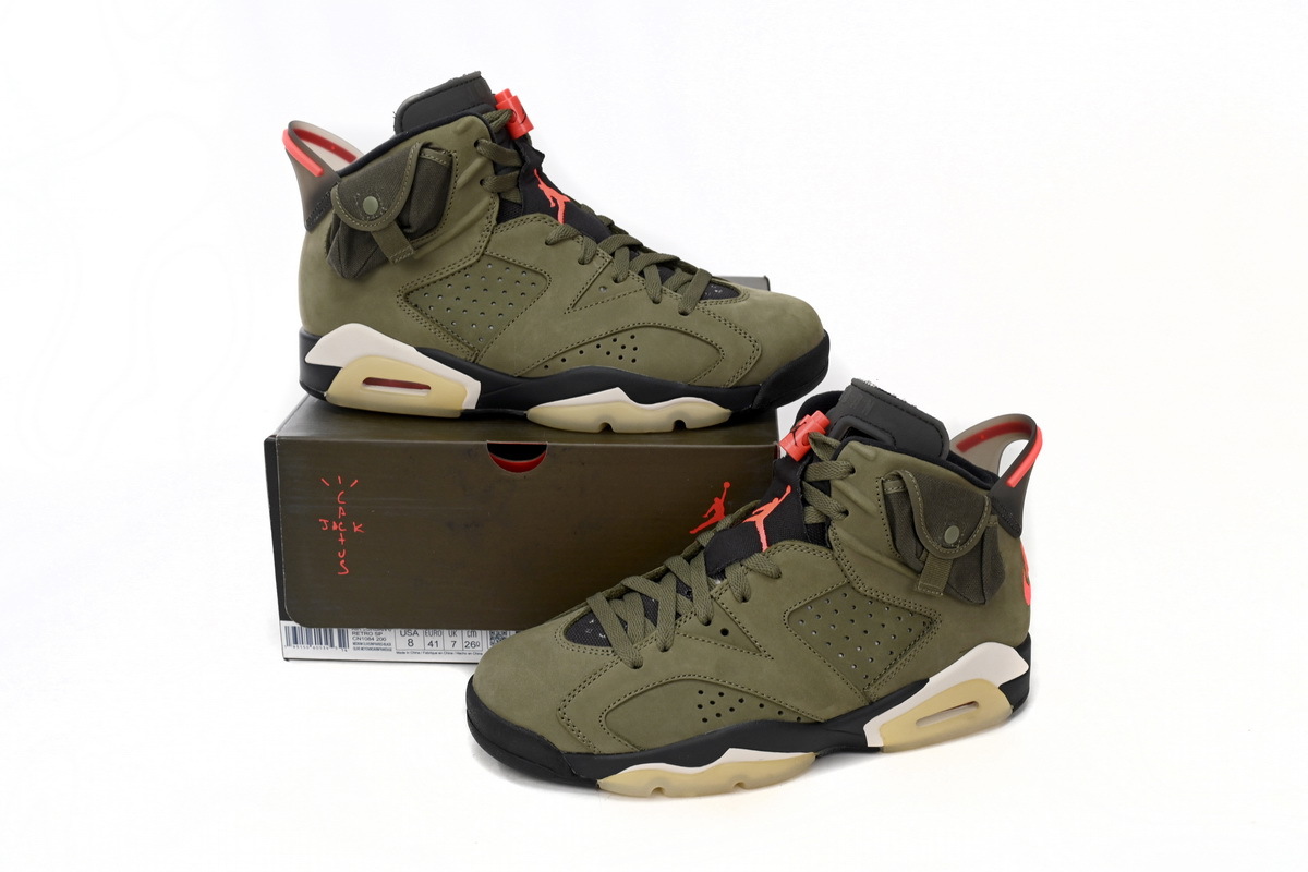 Air Jordan 6 Olive Green CN1085-200