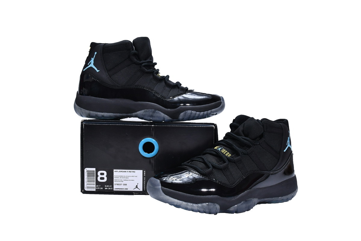 Jordan 11 Retro Gamma Blue 378037-006