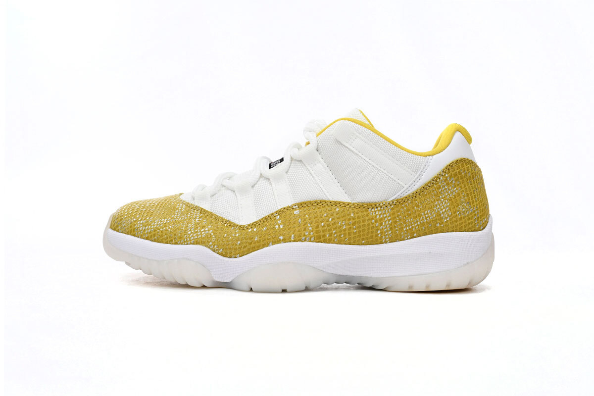 Air Jordan 11 Retro Low WMNS Yellow Snakeskin AH7860-107