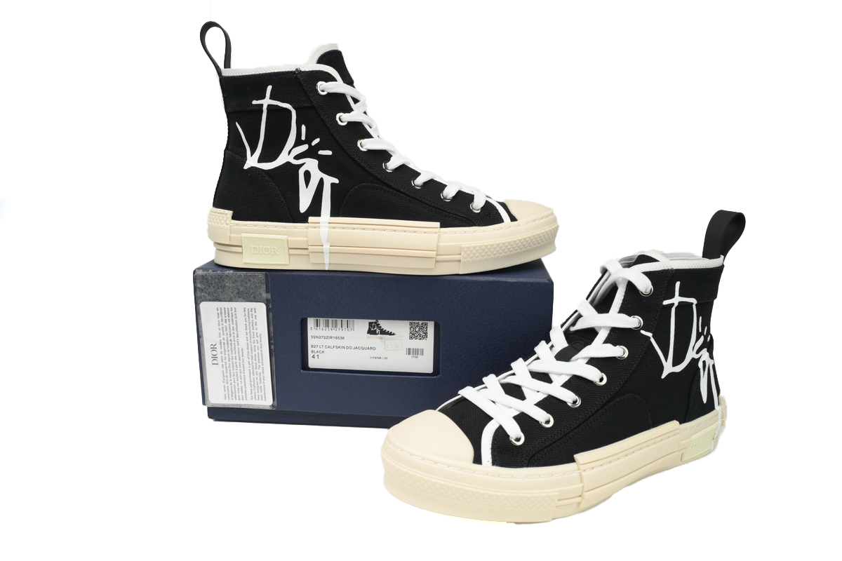 Dior B23 HT Oblique Transparency Black Co branding 3SN272ZIR 16536