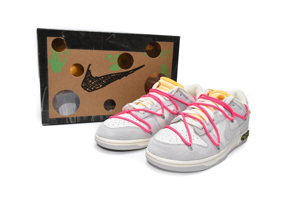 OFF WHITE x Nike Dunk SB Low The 50 NO.17 DJ0950-117