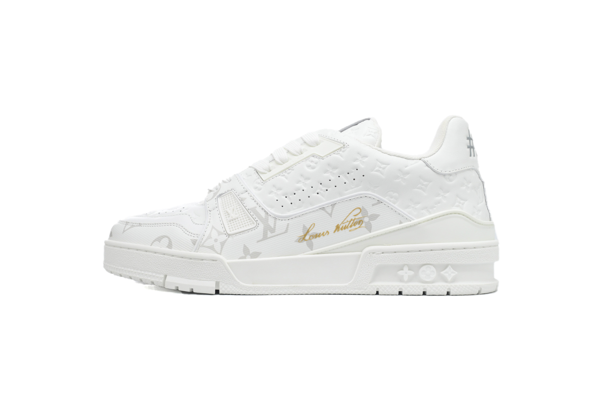 Louis Vuitton Louis VTrainer White