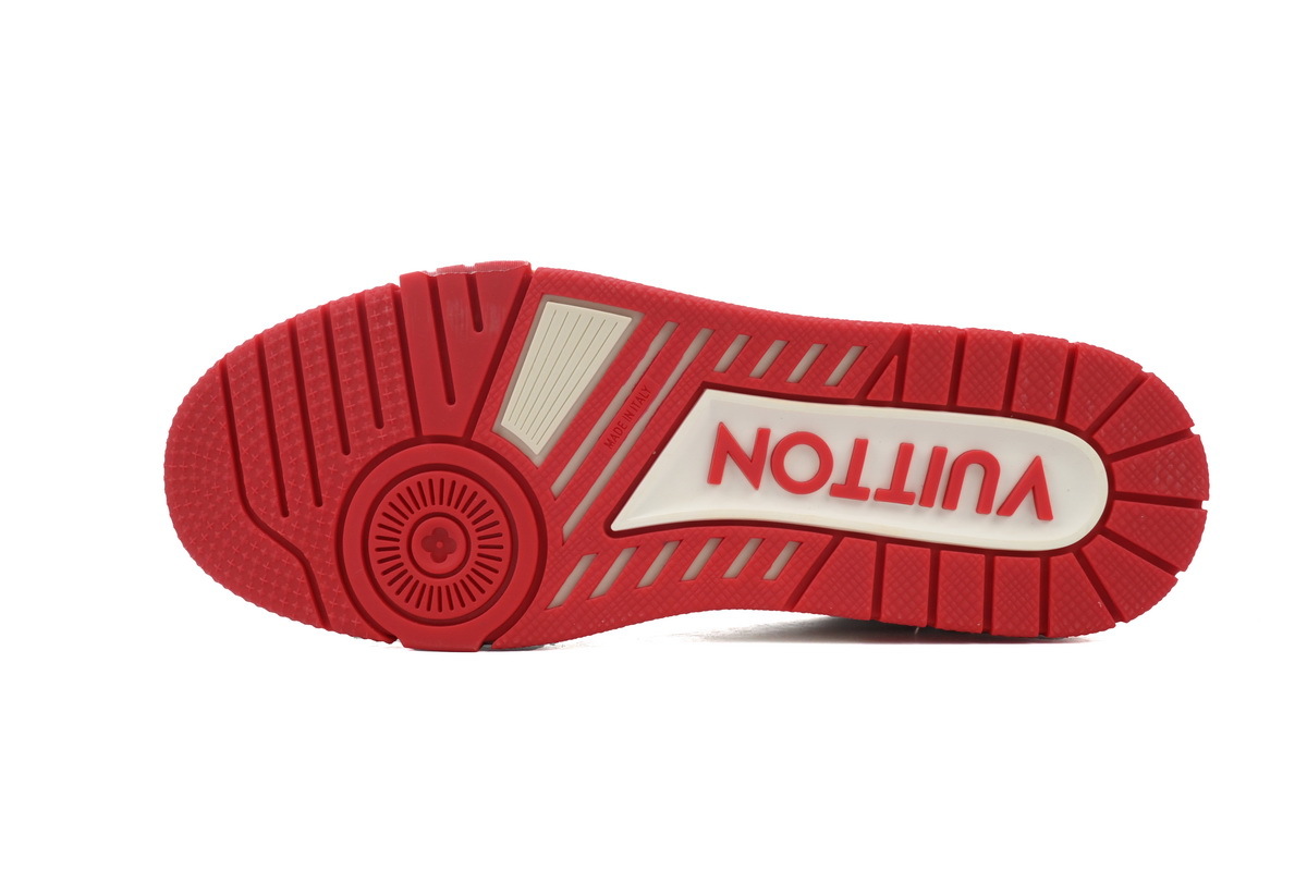 Louis Vuitton Trainer Yellow Blue