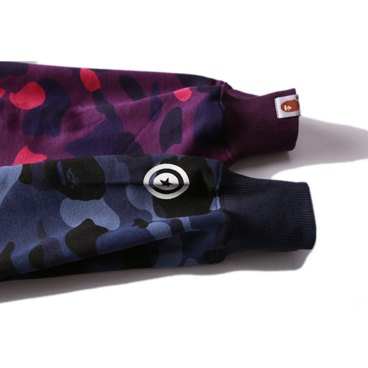 BAPE Color Camo 1/2 Shark Full Zip Hoodie