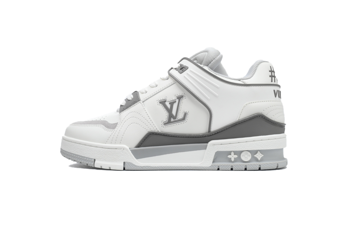 Louis Vuitton Trainer Grey and White