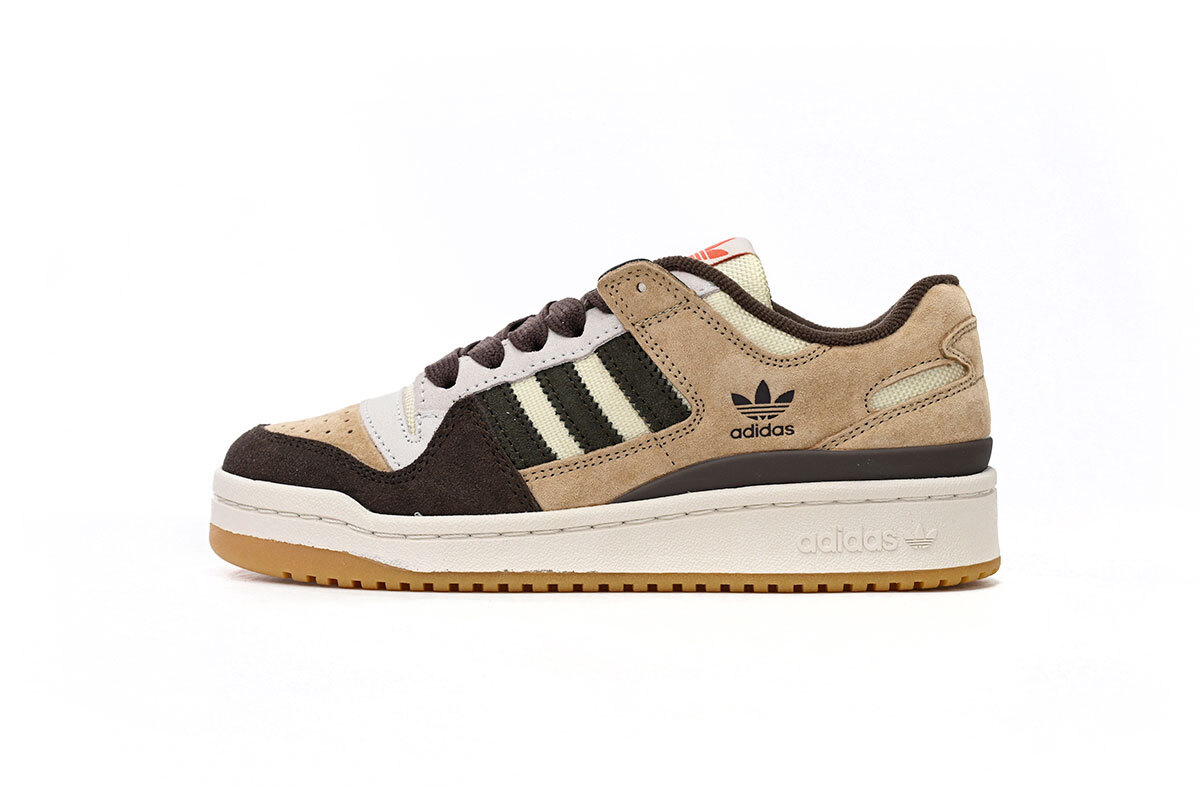 Atmos x adidas Forum Low Khaki Brown GW4334