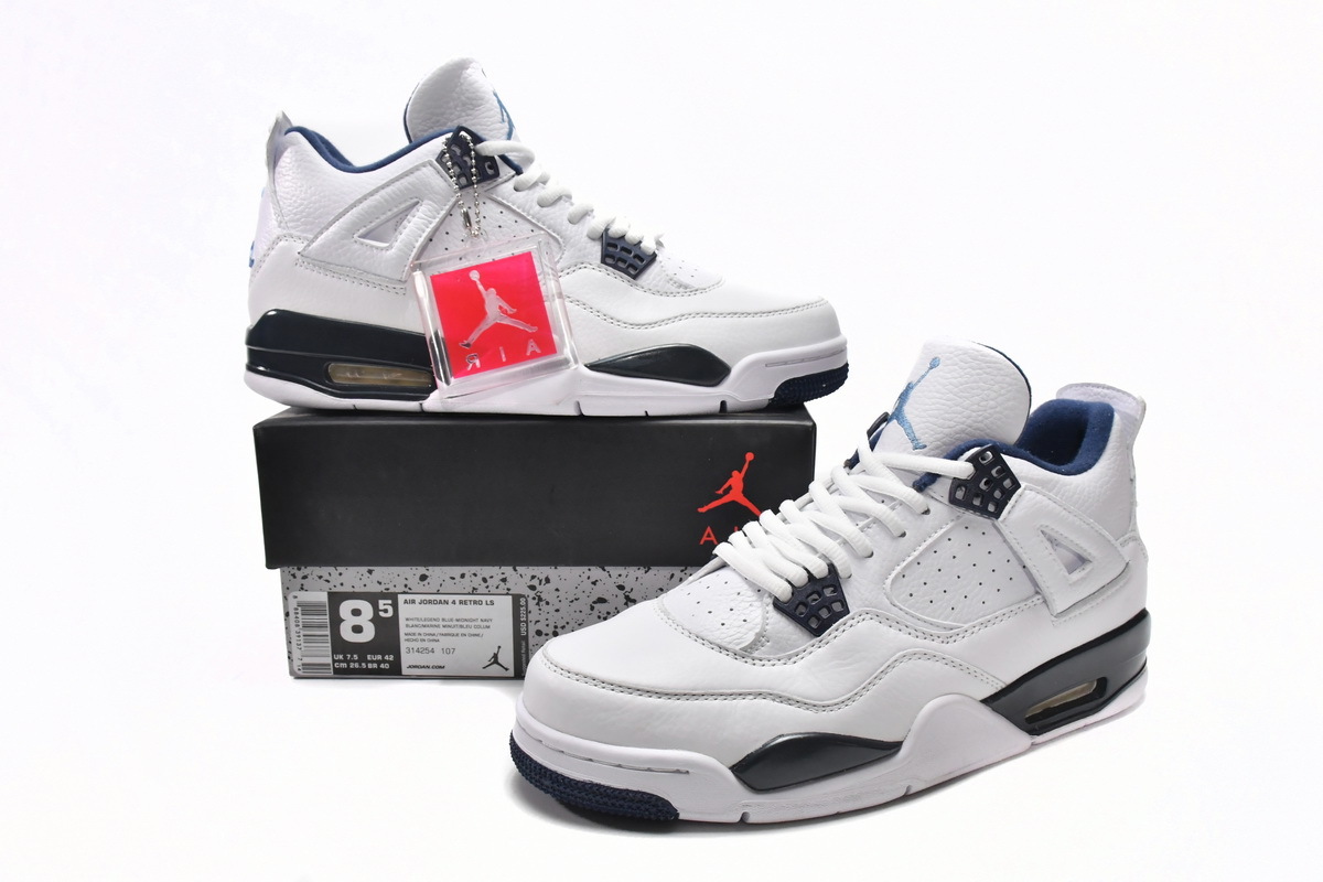 Air Jordan 4 Retro LS Legend Blue 314254-107