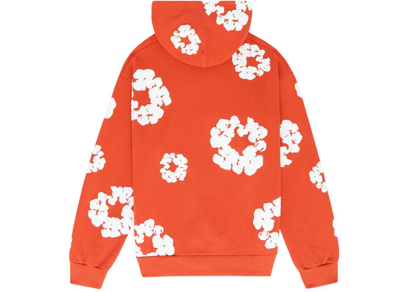Denim Tears Cotton Wreath Sweatshirt Hoodie Orange
