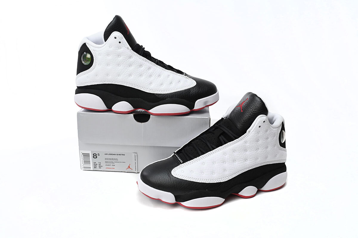 Air Jordan 13 Black and white Panda 414571-104