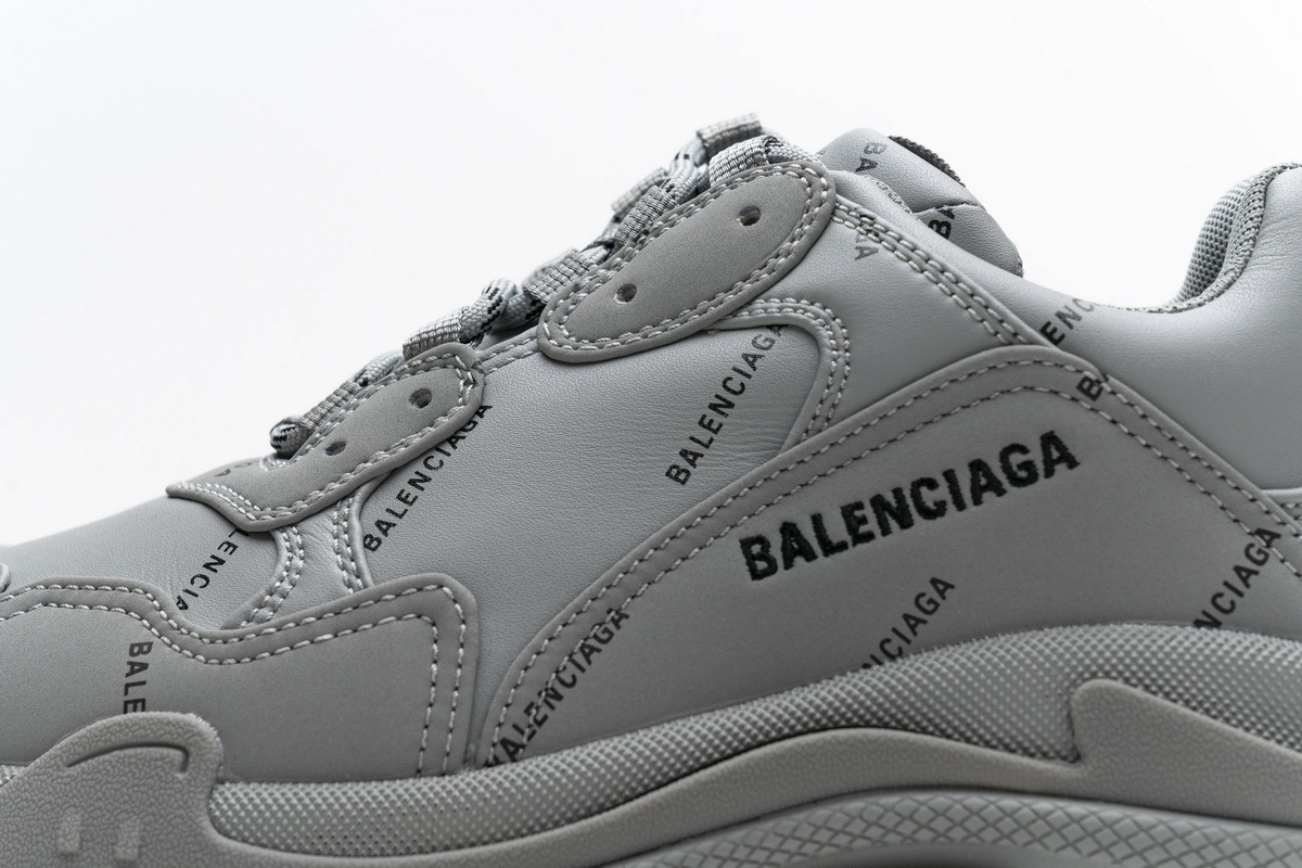 Balenciaga Triple S Grey Black 536737 W2FA1 1210