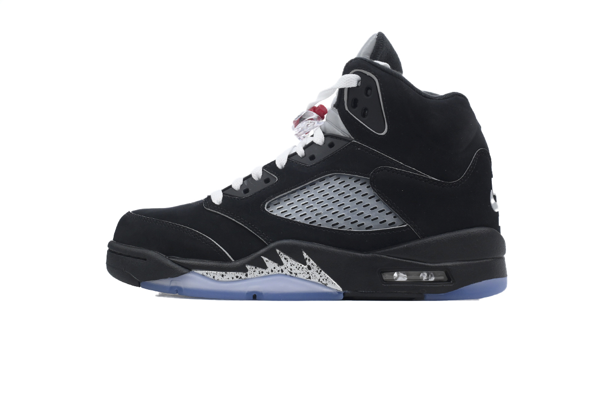 Air Jordan 5 Black Metallic Reimagined HF3975-001