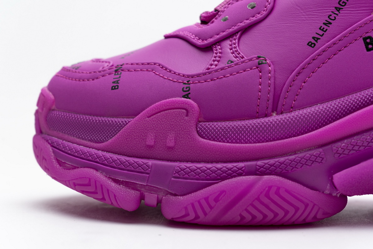 Balenciaga Triple S Letter Pulm Powder 524039 W2FA1 7634