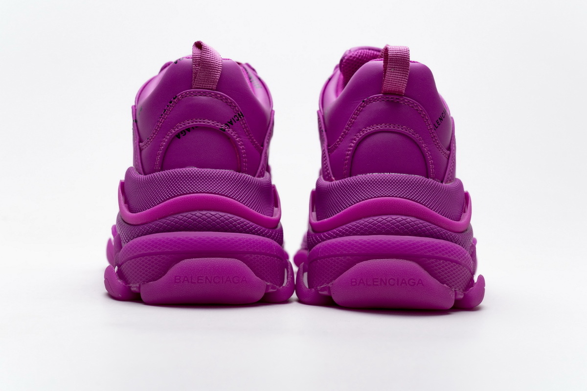 Balenciaga Triple S Letter Pulm Powder 524039 W2FA1 7634