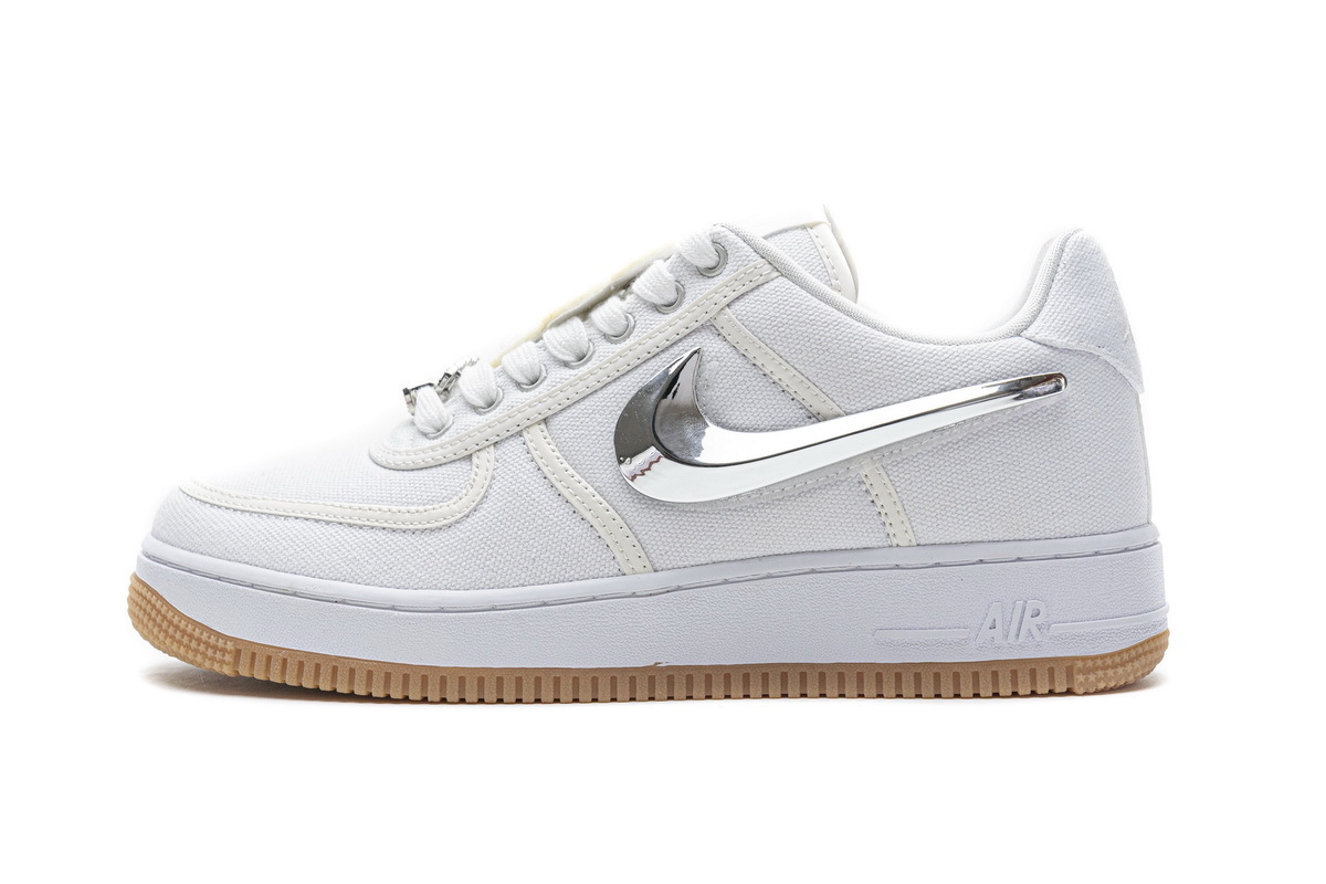 Travis Scott x Nike Air Force 1 White  AQ4211-100
