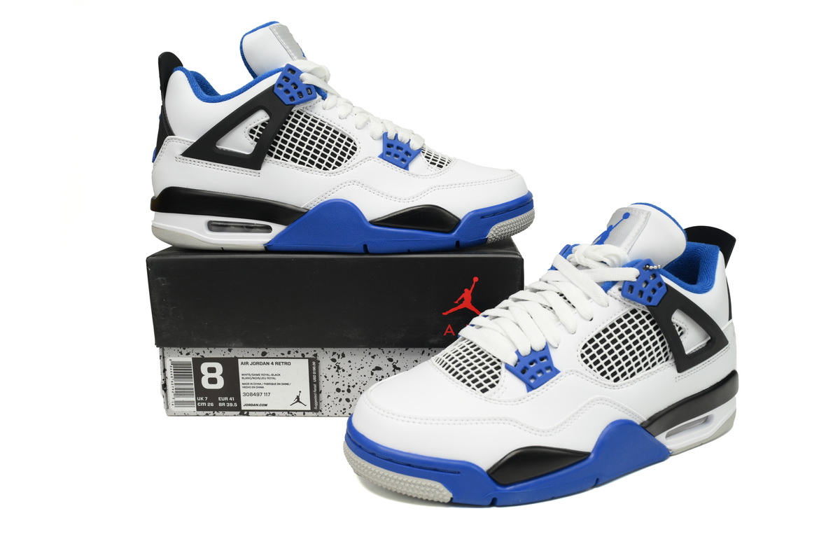Air Jordan 4 Retro Motorsports 308497-117