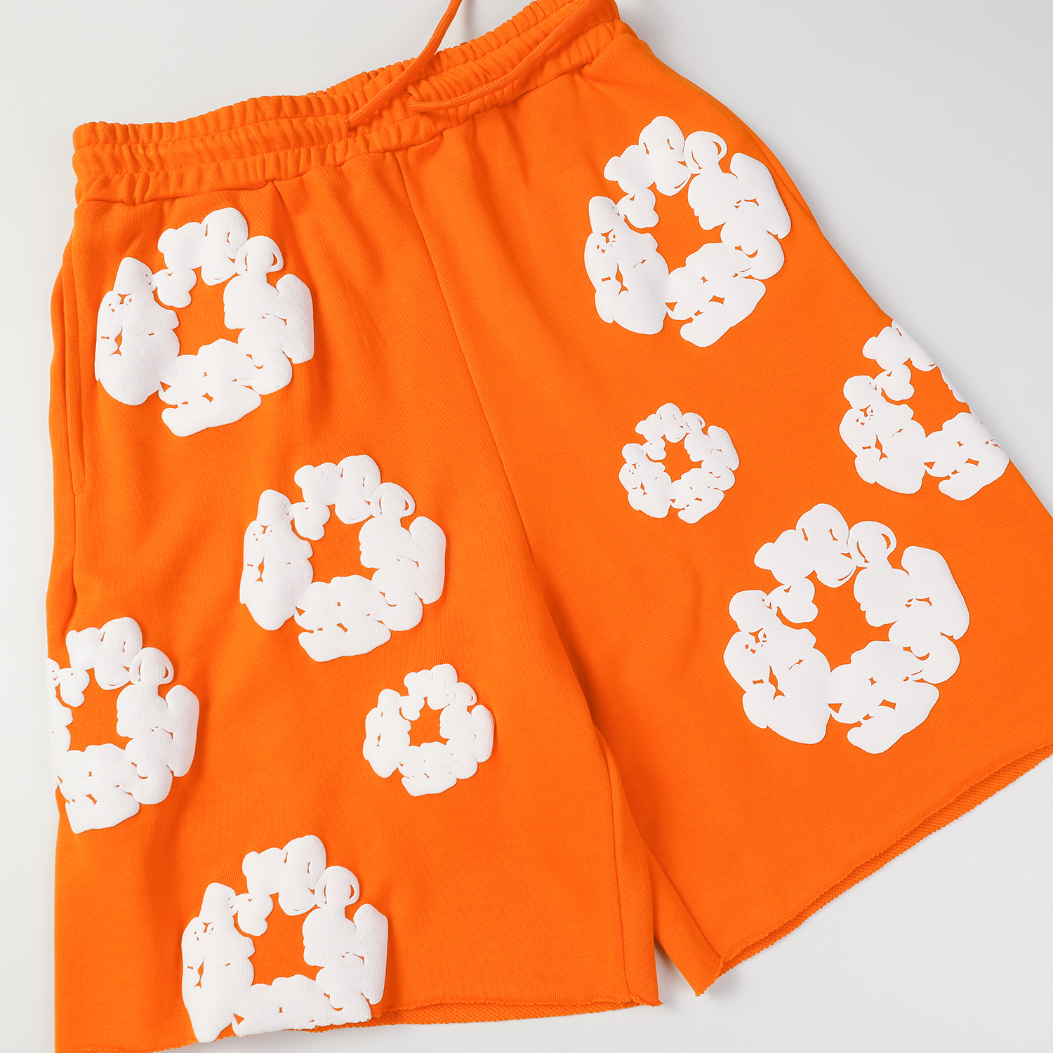 Denim Tears The Cotton Wreath Shorts Orange