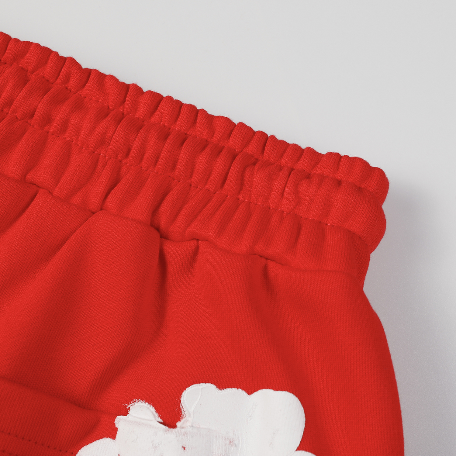 Denim Tears The Cotton Wreath Shorts Red